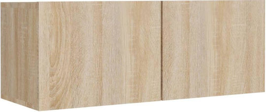 Животно помещение ТВ единица Sonoma Oak 4pcs Д80xШ30xВ30бр