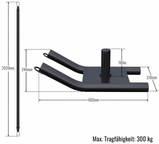 Gorilla Sports Power Sled 101110-00019-0001 Έλκηθρο Έλξης
