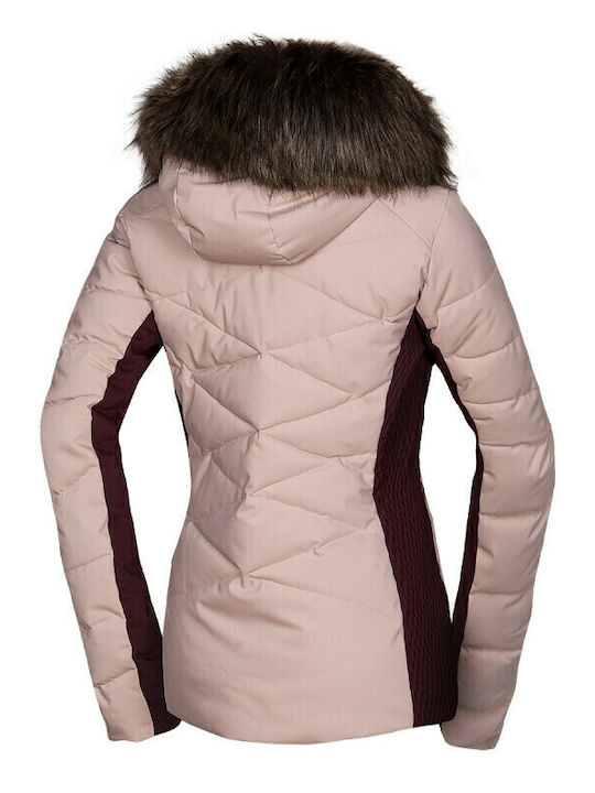 Northfinder BU-4921SNW-523 Frauen Jacke aus für Ski & Snowboard Rosa