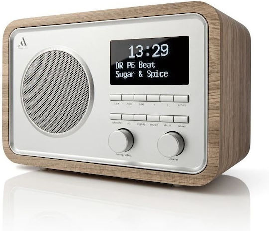 Argon Audio Radio 2 Επιτραπέζιο Ραδιόφωνο Ρεύματος DAB+ με Bluetooth Ash