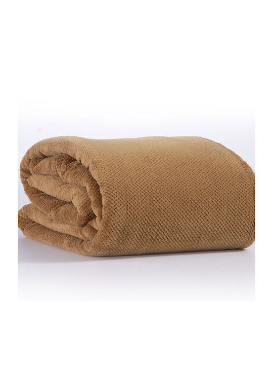 Nef-Nef Homeware Record Κουβέρτα Fleece Υπέρδιπλη 240x220εκ. Carry