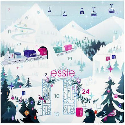 Essie Express Train Advent Calendar Gloss Σετ Βερνίκια Νυχιών
