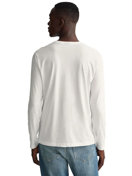 Gant Men's Long Sleeve Blouse White