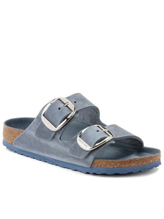 Birkenstock Arizona Sandale Casual Damă Anatomici De Piele Albastre