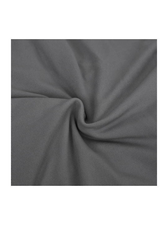vidaXL Elastic Cover for Three Seater Sofa Charcoal 1pcs 332938