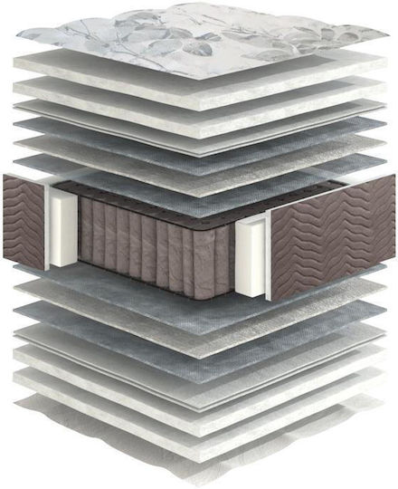 Fylliana Epic Ημίδιπλο Ανατομικό Στρώμα 120x200x25cm με Ανεξάρτητα Ελατήρια