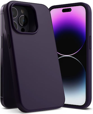 Ringke Silicone Back Cover Deep Purple (iPhone 14 Pro)