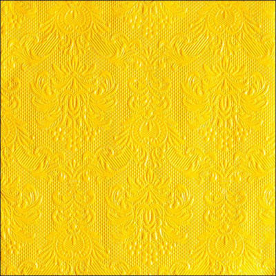 Napkins Elegance Yellow 33X33