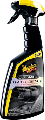 Meguiar's Spray Curățare / Protecție Ultimate Detaliant pentru Piele pentru Piese din piele 473ml