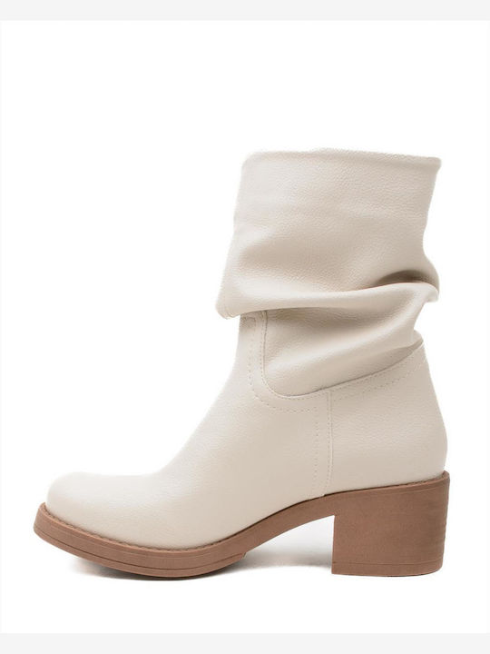 Women's Boots ZAKRO COLLECTION 450 OFF WHITE WHITE WHITE_OFF