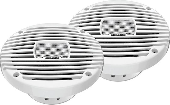 Hertz Waterproof Marine Speaker Set HEX 6.5 M-TW 6.5" with 50W RMS White
