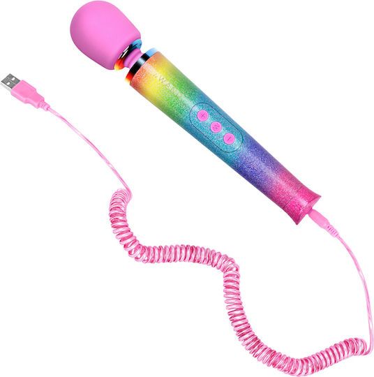 Le Wand All That Glimmers Set Mini Δονητής Μασάζ 25.4cm Rainbow Ombre