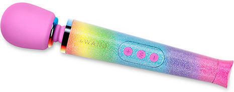 Le Wand All That Glimmers Set Mini Δονητής Μασάζ 25.4cm Rainbow Ombre