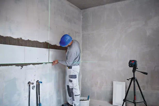 Bosch GCL 2-50 G Liniar Nivelă Laser Fascicul Verde 1.5V cu Domeniu de Lucru 15m