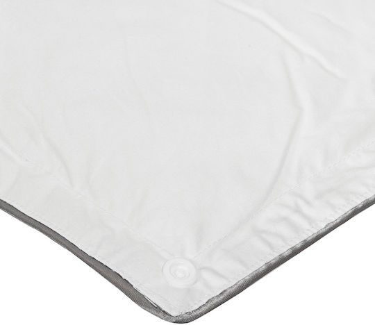 Beauty Home Hotel Quilt White Single 160x240cm Cotton 4057PMMO