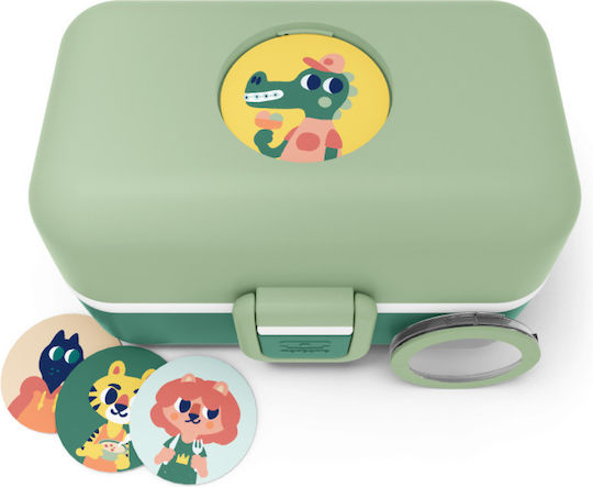 Monbento Tresor Cutie pentru Mâncare Plastic Green Forest 800ml 1buc