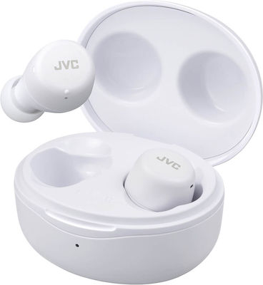 JVC Gumy Mini True Wireless Earbud / In-ear Bluetooth Handsfree Earphones with Sweat Resistance and Charging Case Whitά