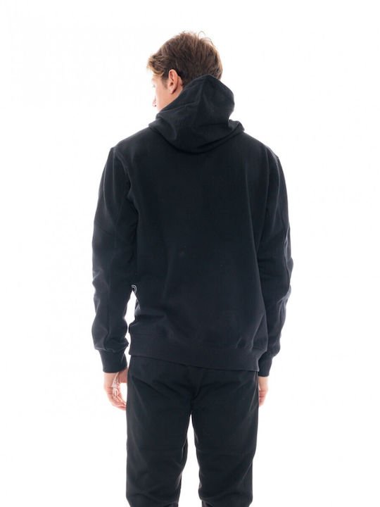 Biston Men's Sweatshirt with Hood Black