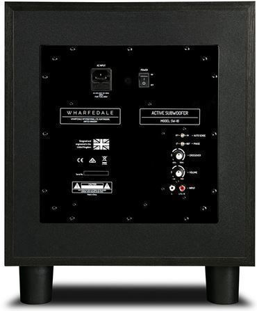 Wharfedale SW-12 S019.31712 Αυτοενισχυόμενο Subwoofer με Ηχείο 12" 450W Λευκό