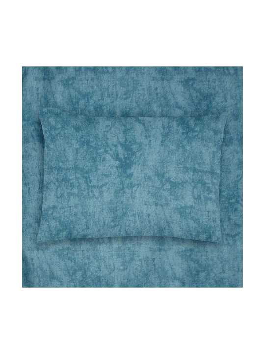Dimcol Shadow Pillowcase 20 Turquoise 50x70cm.