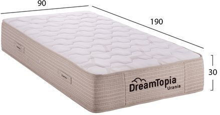 HomeMarkt Dreamtopia Urania Single Anatomic Saltea Față-verso 90x190x30cm