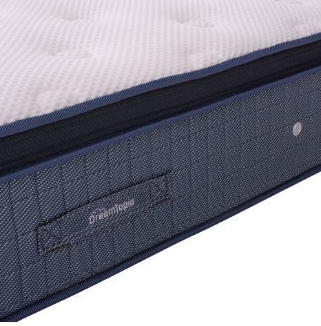 Dreamtopia Privilege Halb-Doppel Ergonomisch Matratze Schaum Beidseitig 120x200x29cm mit Topper