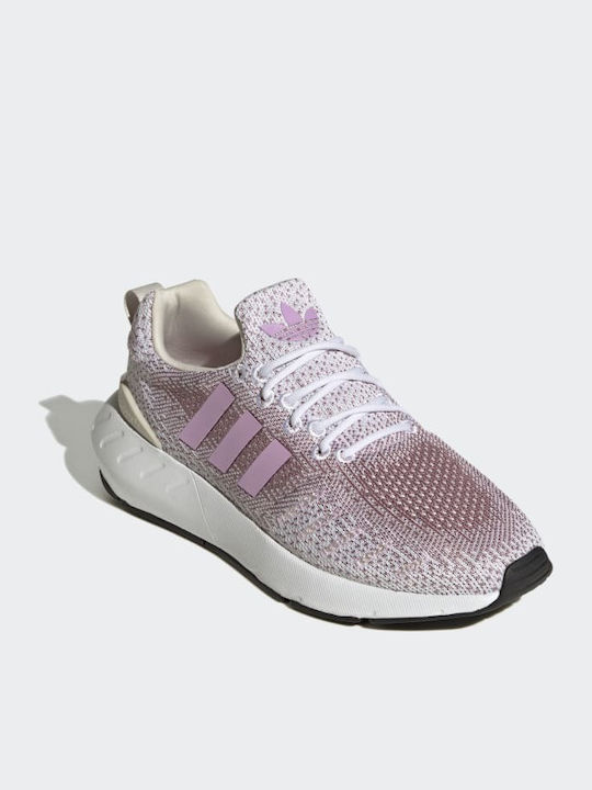 adidas Swift Run 22 W Маратонки Aluminium / Bliss Lilac / Cloud White