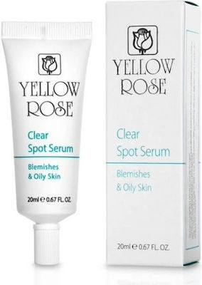 Yellow Rose Moisturizing & Dark Spots Face Serum Clear Spot Suitable for Oily Skin 20ml