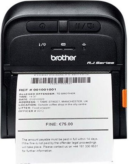 Brother Portable Thermal Receipt Printer Bluetooth / USB