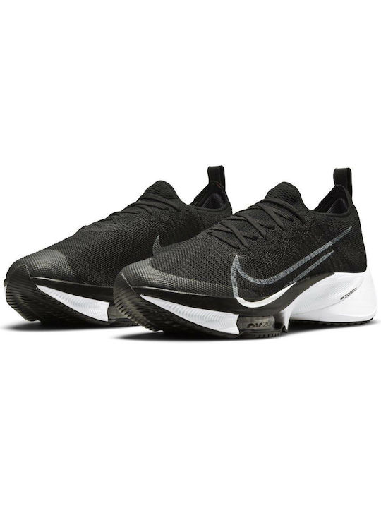 Nike Air Zoom Tempo Next% Ανδρικά Αθλητικά Παπούτσια Running Black / White / Anthracite / Pure Platinum