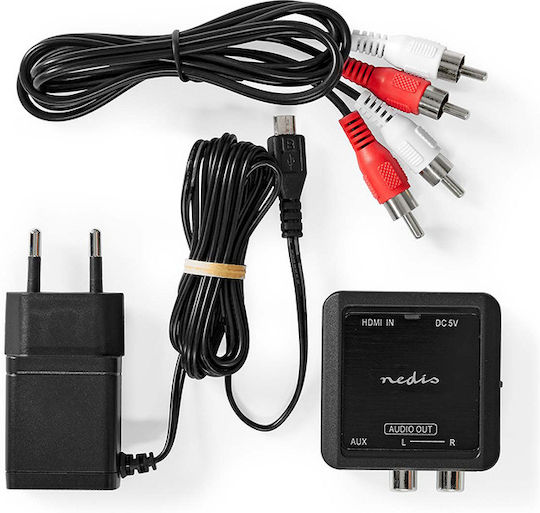 Nedis Μετατροπέας HDMI female σε RCA female 1τμχ ACON3415AT