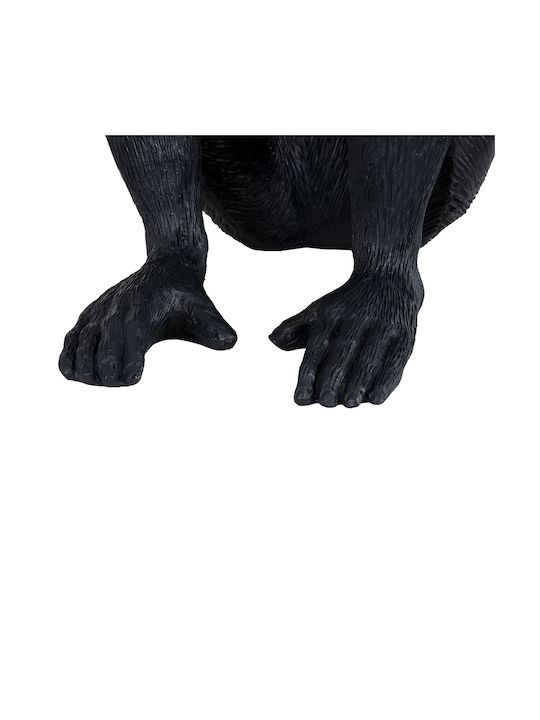 GloboStar Apes Decorative Lamp Figure with Socket for Bulb E27 Black