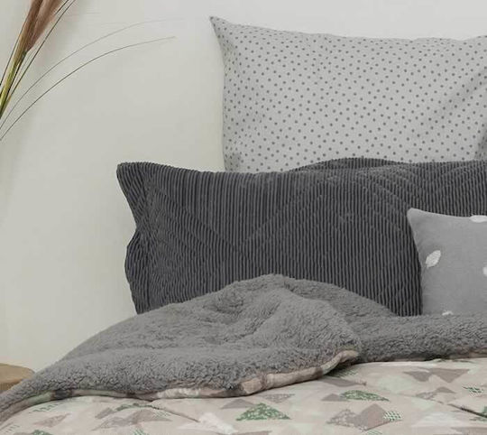 Palamaiki Duvet Cover Queen 220x240cm Blake Grey 360 GSMGsm