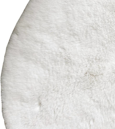 TnS Χαλί Ορθογώνιο Λευκό 60x90cm