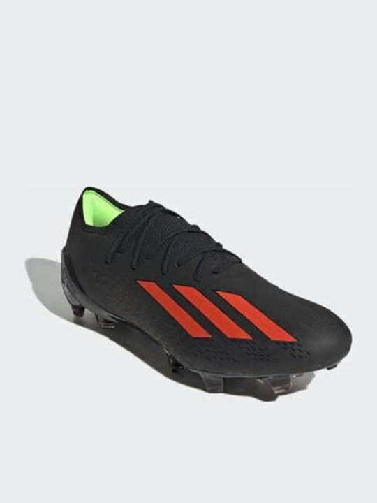 adidas X Speedportal 1 Football Shoes with Cleats Core Black / Solar Red / Solar Green