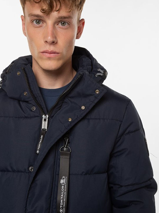 Winter Jacket Puffer Blue