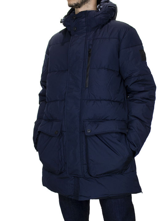 Winter Jacket Puffer Blue