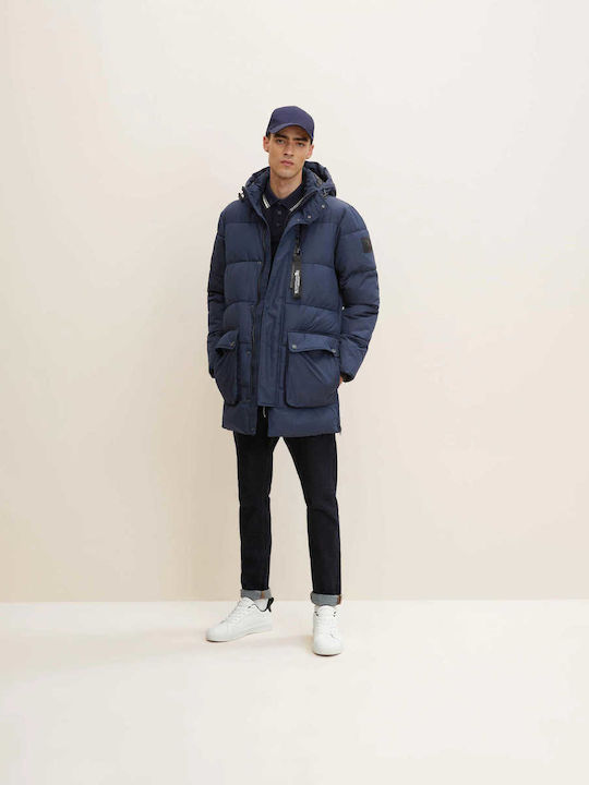 Winter Jacket Puffer Blue