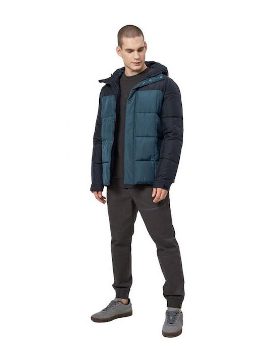 4F Jacket Puffer Blue