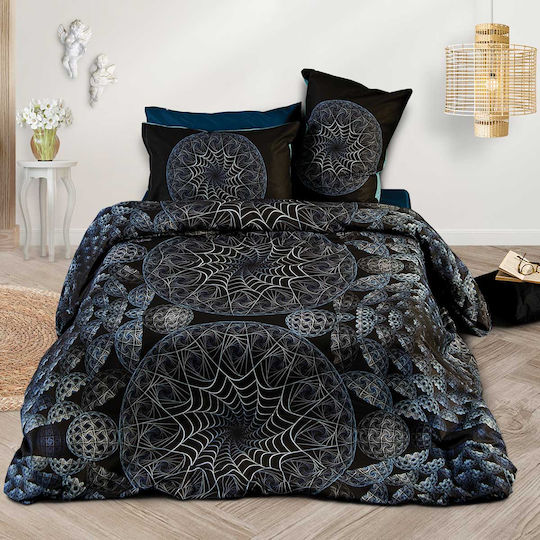 SB Home Set Queen 4pcs 240x260cm Planets Petrol