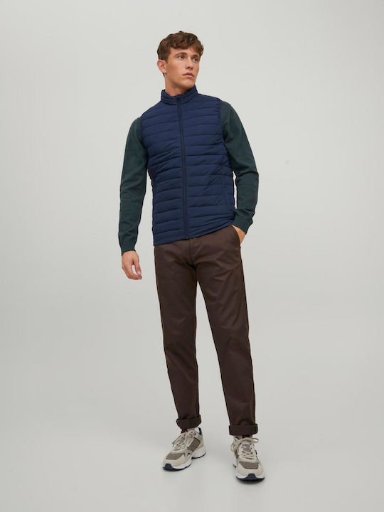 Αμάνικο Μπουφάν Puffer Αντιανεμικό Navy Μπλε
