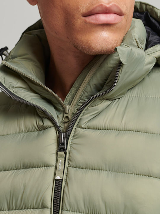 Classic Fuji Χειμωνιάτικο Μπουφάν Puffer Πράσινο