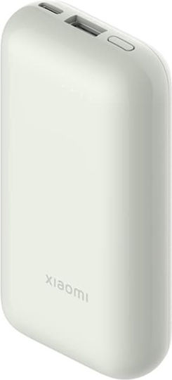 Xiaomi Pocket Edition Pro Power Bank 10000mAh 33W με Θύρα USB-A και Θύρα USB-C Ivory White