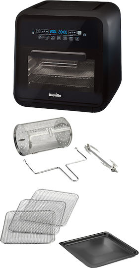 Breville VDF127X-DIM Aragaz multifuncțional 2000W cu Capacitate 10.6lt Negru