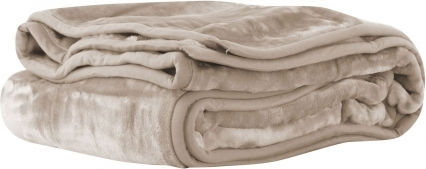 Nef-Nef Homeware Loft Pătură Catifea Supraînălțată 240x220cm Linen