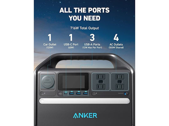 Anker 535 PowerHouse Power Station 512Wh
