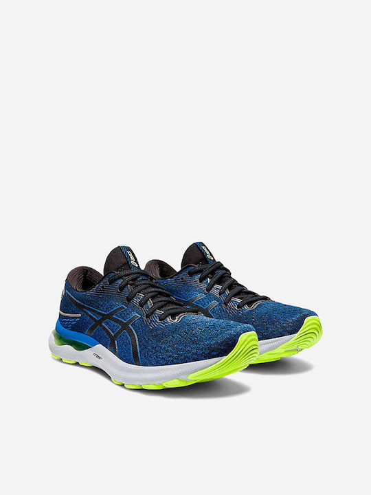 ASICS Gel-Nimbus 24 Ανδρικά Αθλητικά Παπούτσια Running Μπλε