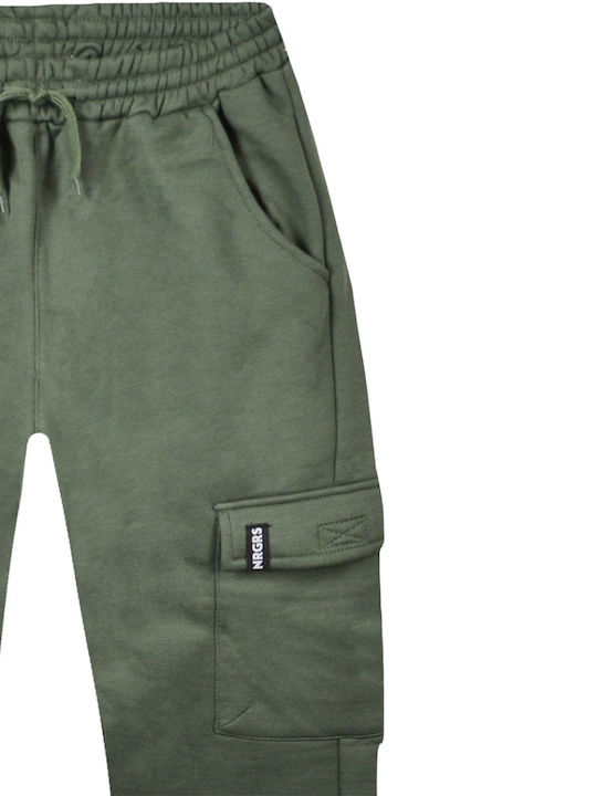 Energiers Kids Sweatpants Khaki 2pcs