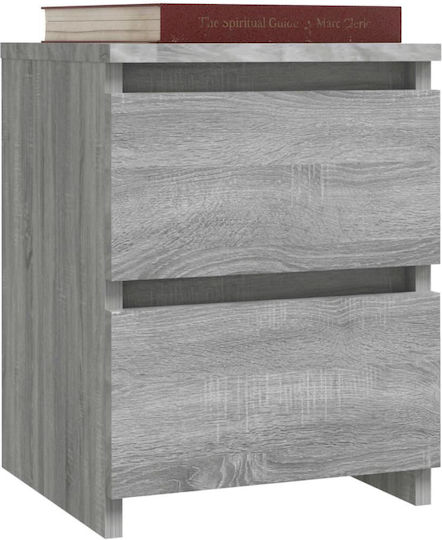 Комоди Дървени Grey Sonoma 2бр 30x30x40см