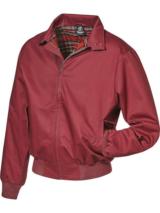 Lord Canterbury Harrington Winter Jacket Bomber Burgundy